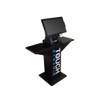 Touch Dynamic KIOSK-3000, Podium Kiosk (Shelves, printer base and touchscreen not included )